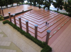 plaatje: De �eeuwige� plek* op Zorgvlied, binnen ��n uur na oplevering, al in gebruik